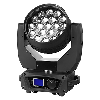 19pcs 12W LED Moving Head Zoom