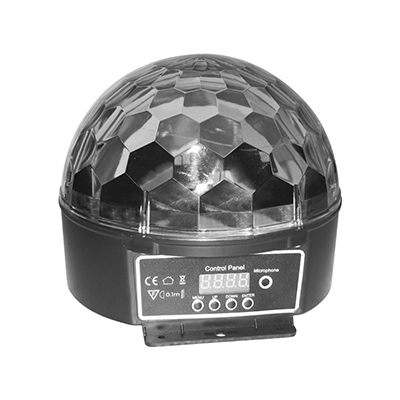 LED Six Circle Mini Crystal Ball
