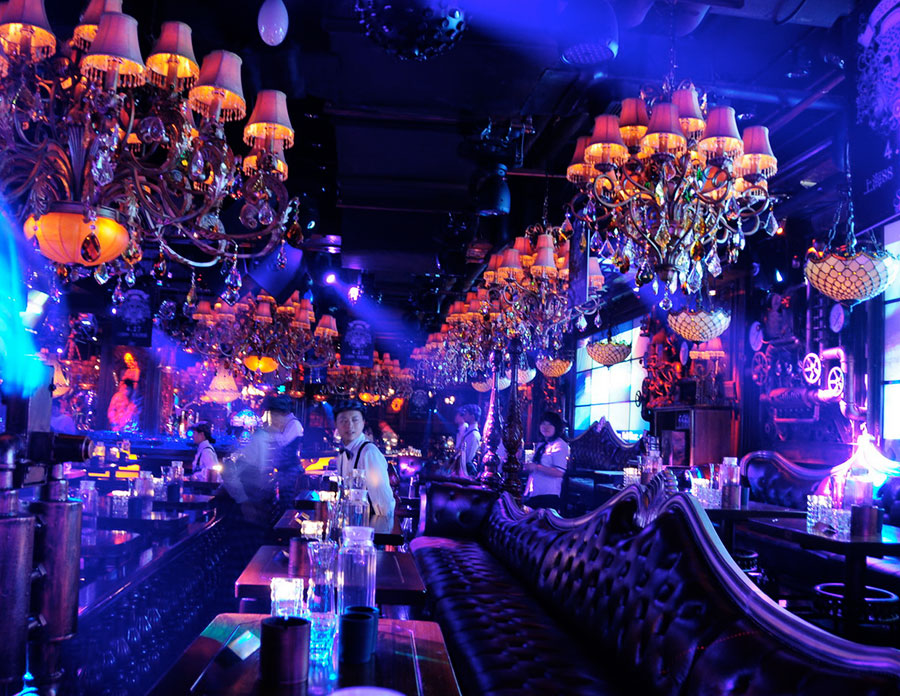 Bar entertainment lighting system integrated solutions