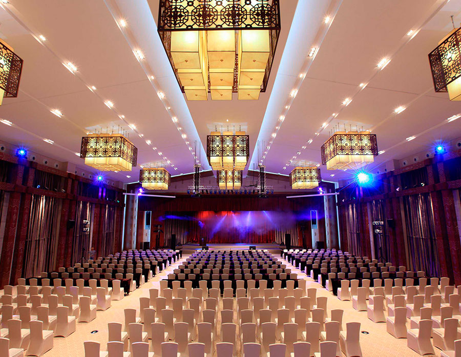 Multi-function hall stage lighting system integrated solutions