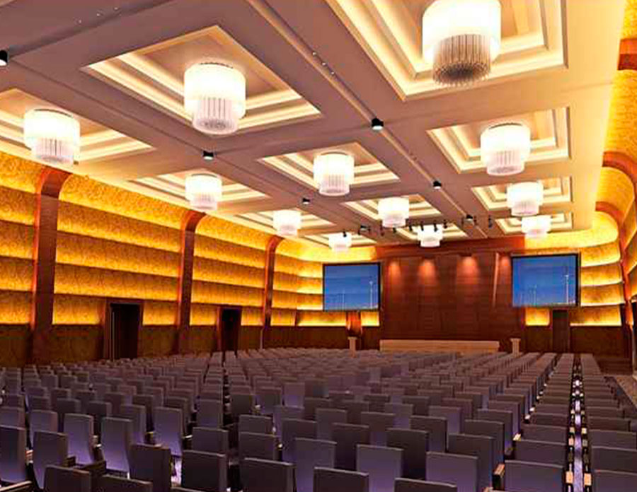 Multi-function hall stage lighting system integrated solutions