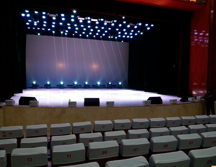 The auditorium JinPuShan coal mines